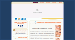 Desktop Screenshot of familiadent.pl